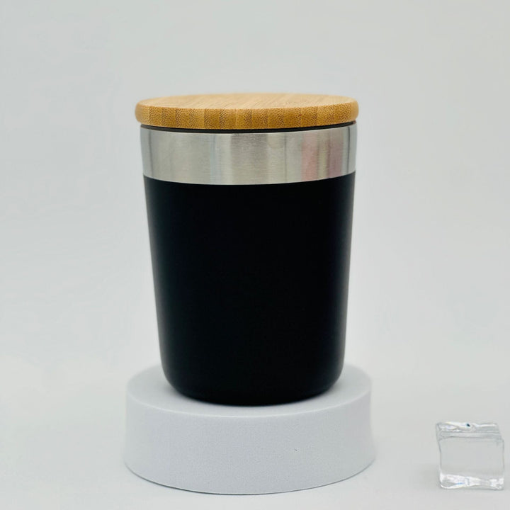 Ladies elegant sustainable insulated cup with bamboo lid Kalsten