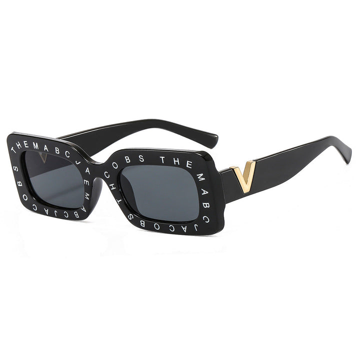 Ladies Stylish oversized sunglasses with unique frame Kalsten