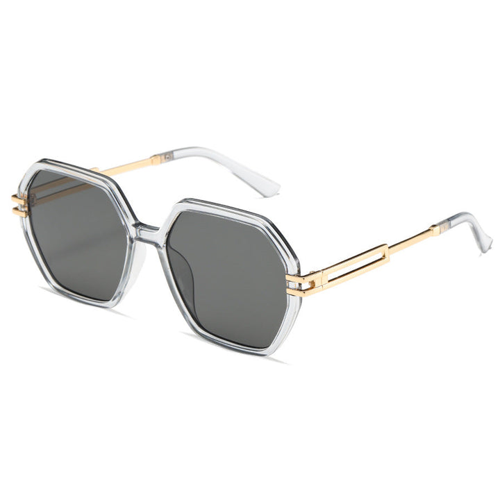 Women's fashionable sunglasses in avant-garde hexagon design Kalsten