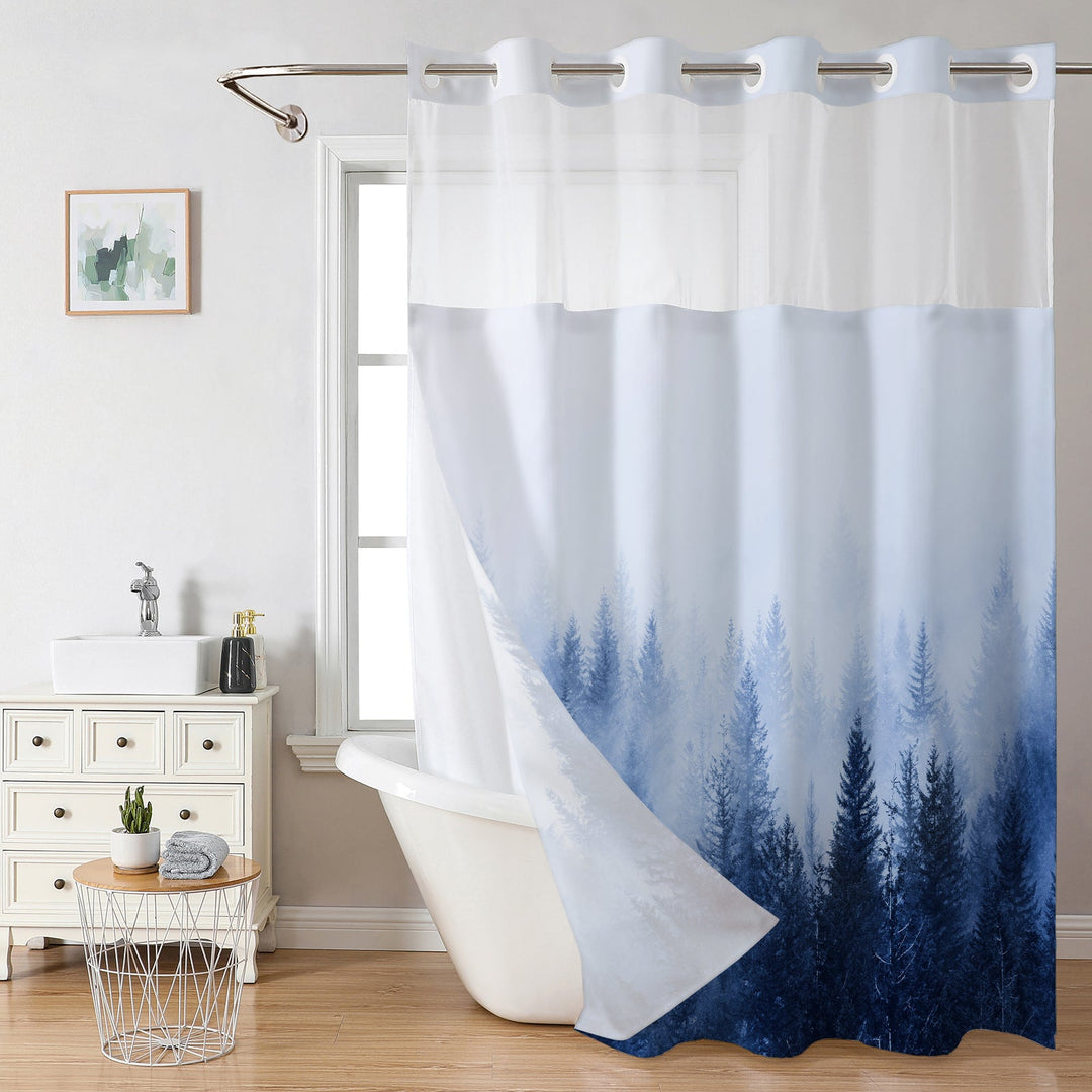 Forest Landscape Shower Curtain Kalsten
