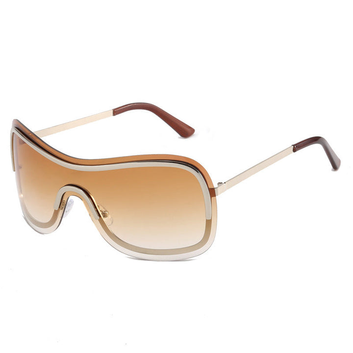 Women's sporty oversized sunglasses with elegant design Kalsten