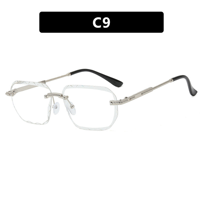 Women's geometric sunglasses with mirrored lenses and sturdy frame Kalsten
