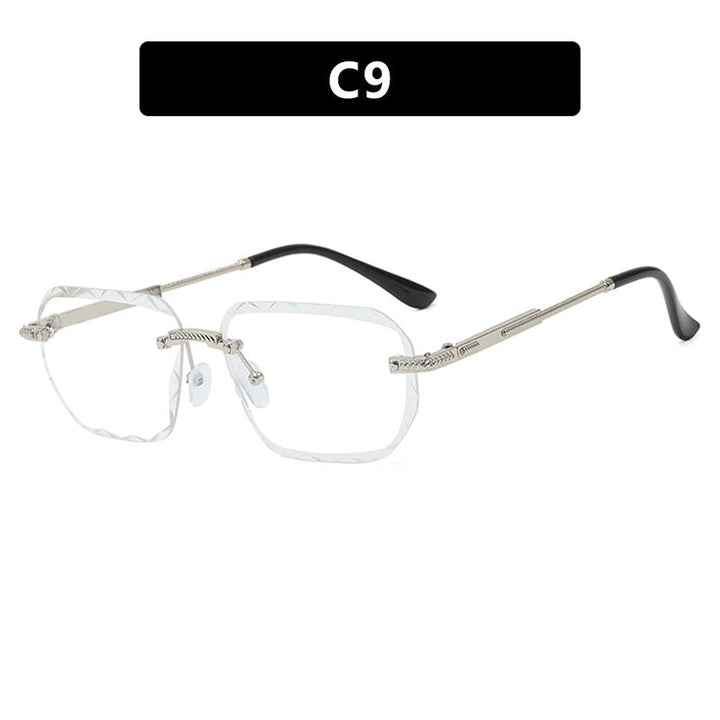 Women's geometric sunglasses with mirrored lenses and sturdy frame Kalsten