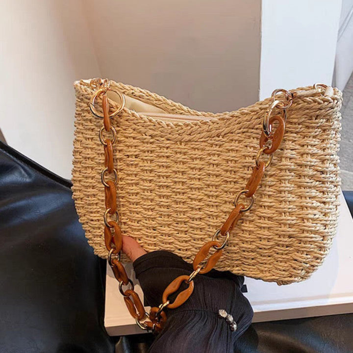 Handbag with chain carry handle Kalsten
