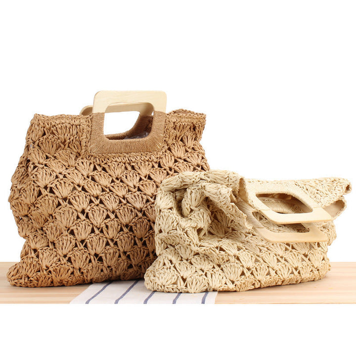 Macrame Tote Bag with Stylish Handle Kalsten