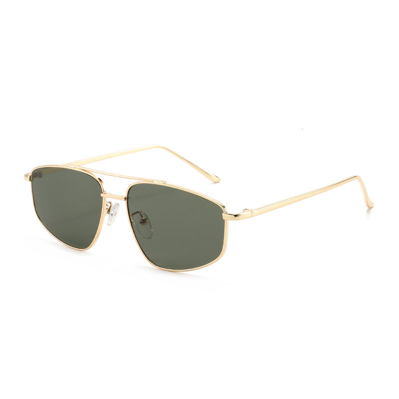 Women's geometric sunglasses with high-quality metal frame and polarized lenses Kalsten