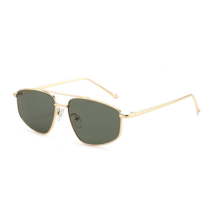Women's geometric sunglasses with high-quality metal frame and polarized lenses Kalsten