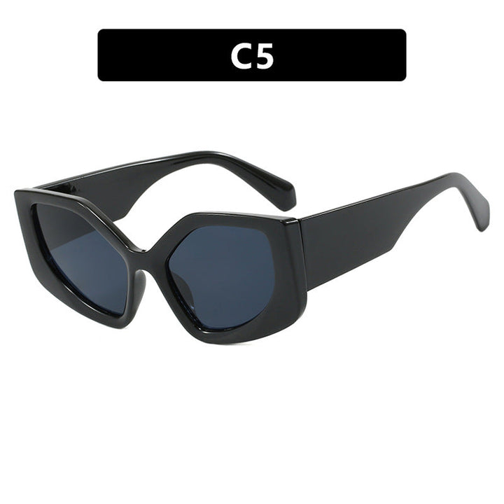 Women's striking sunglasses with oversized design and stylish gradient Kalsten