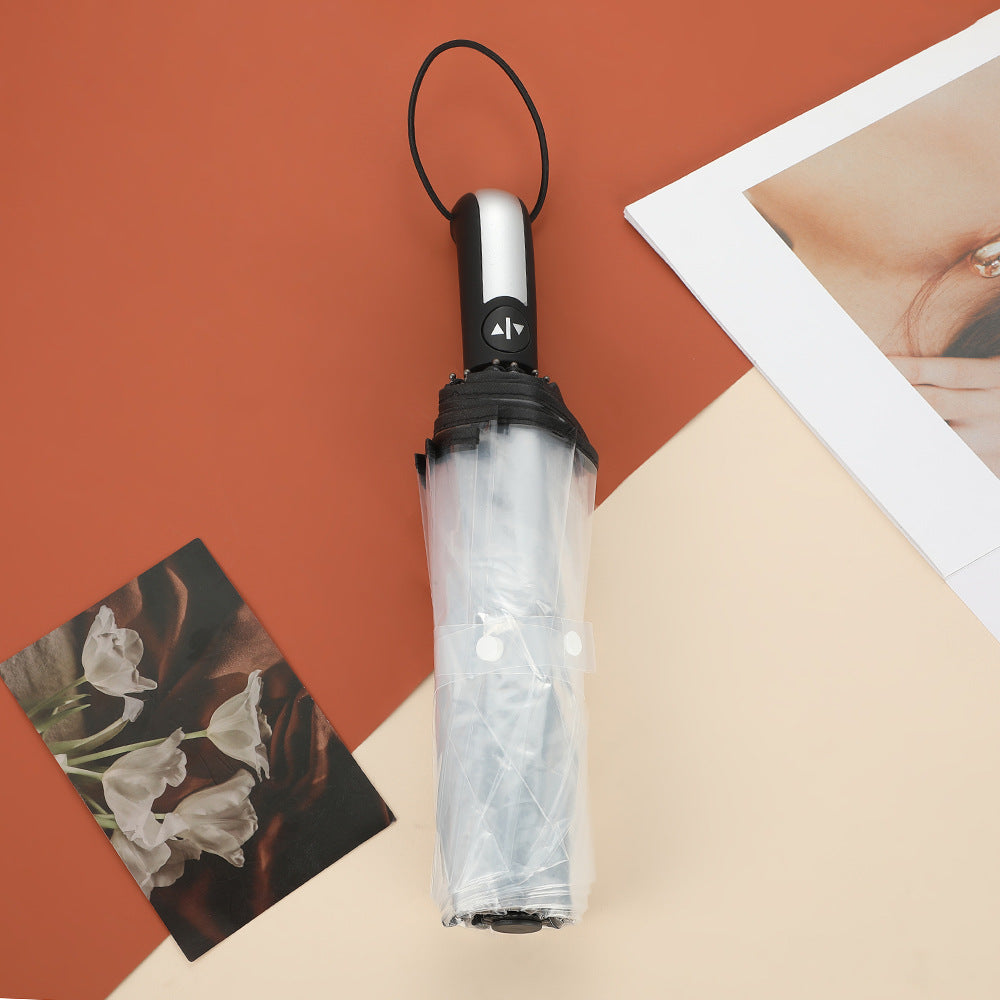 Unisex Automatic Transparent Umbrella Kalsten