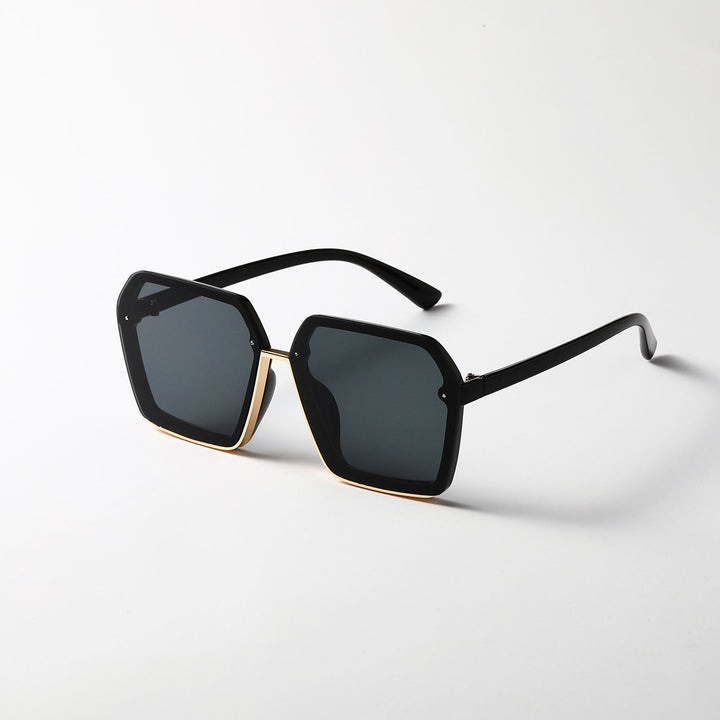 Women's creative oversized sunglasses with unique geometry Kalsten