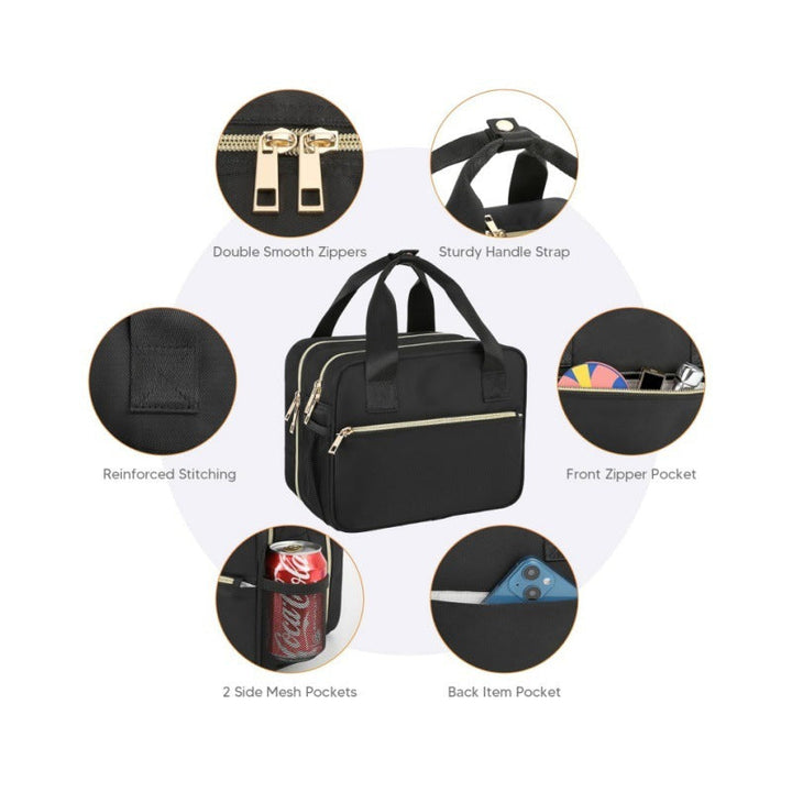 Multifunctional Cosmetic Bag with Intelligent Partition Kalsten