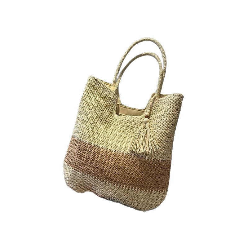 Handcrafted straw bag Kalsten