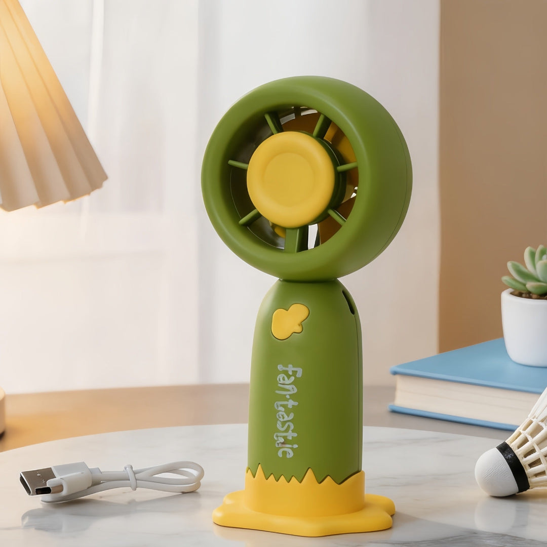 Women's Portable Table Fan with Fun Design and USB Connection Kalsten