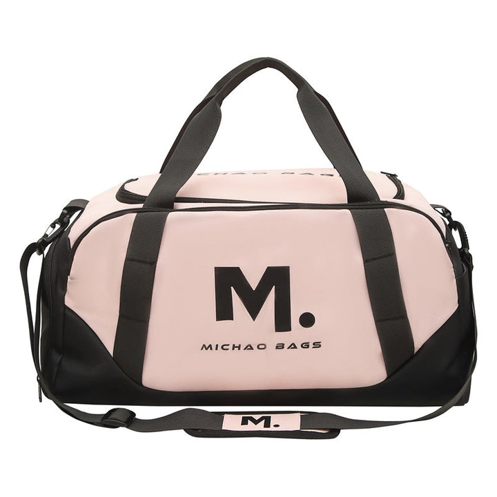 Sporty travel bag with reinforced material Kalsten