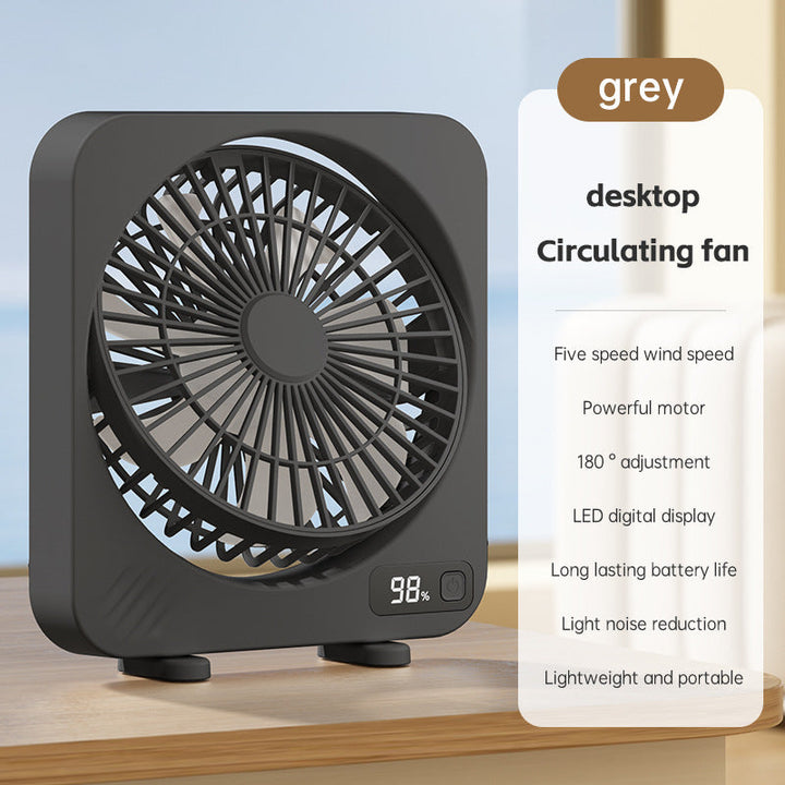 Unisex High-Efficiency Desktop Circulating Fan Kalsten