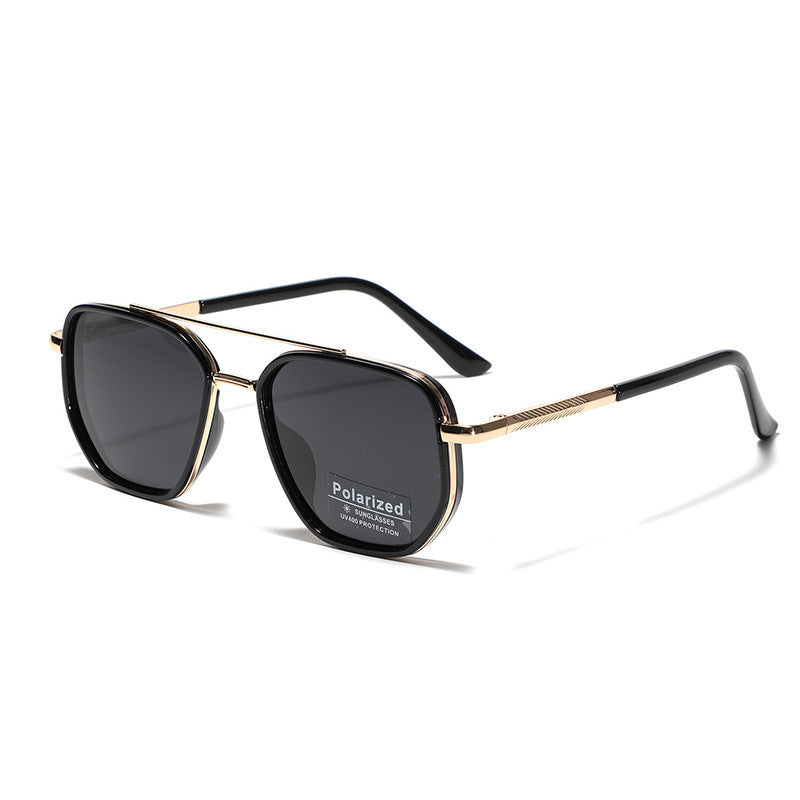 Women's Square Sunglasses with Polarized Lenses and Elegant Metal Frame Kalsten