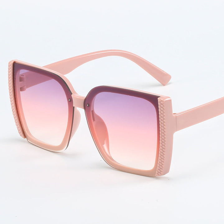 Women oversized designer sunglasses in modern woven design Kalsten