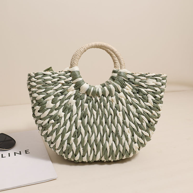 Braided basket bag with unique design Kalsten