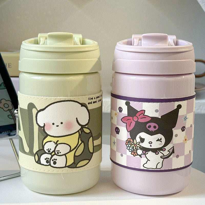 Women's Insulated Water Bottle with Cute Animal Design Kalsten