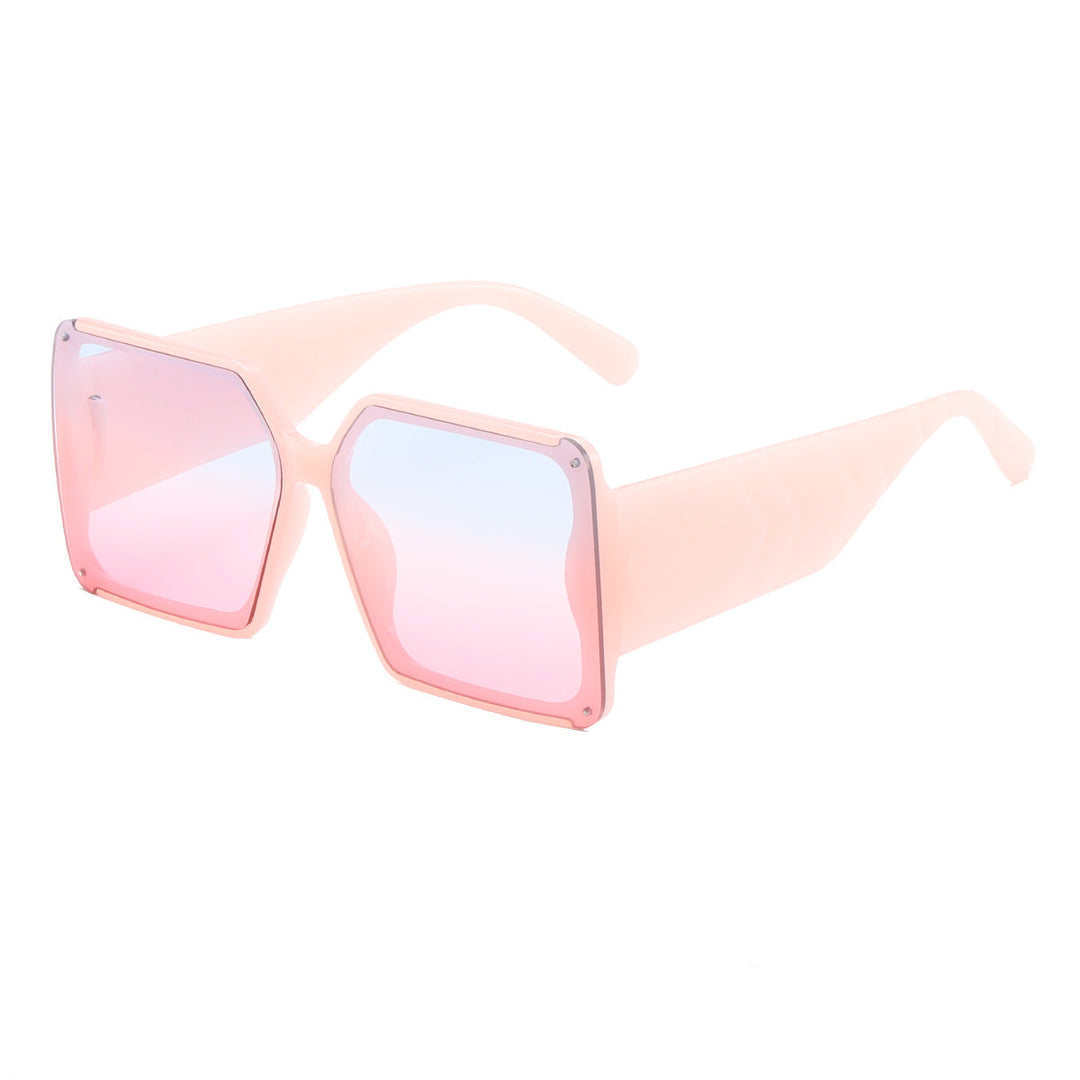 Women oversized sunglasses in trendy leopard print Kalsten