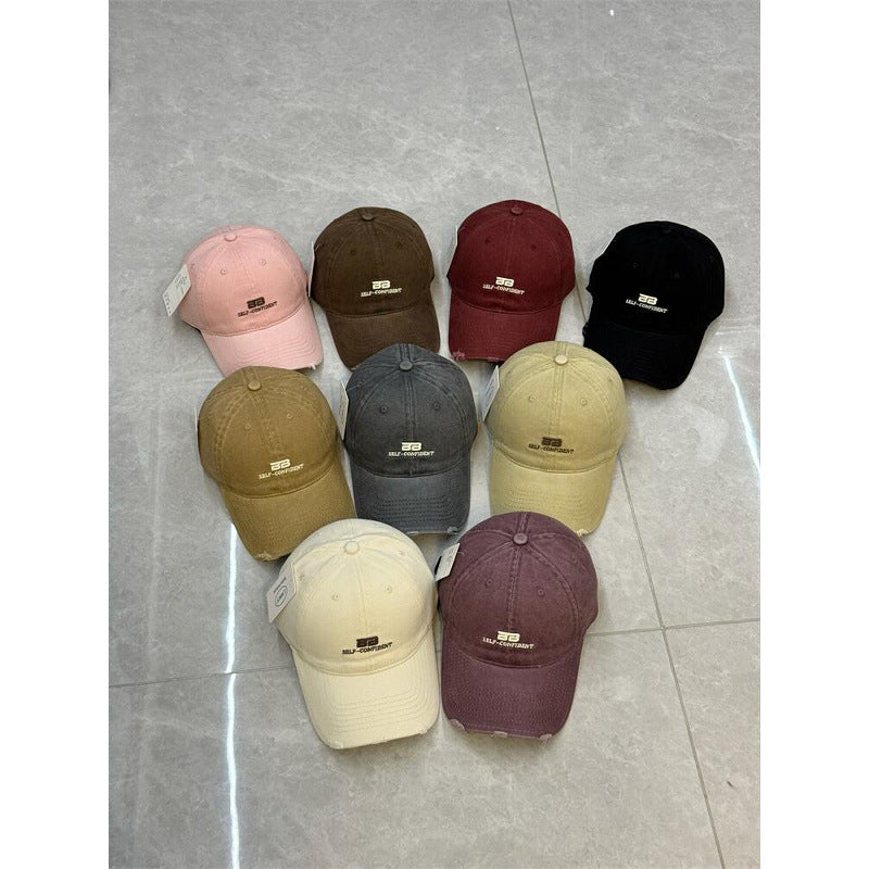 Men's Vintage Distressed Baseball Cap Kalsten