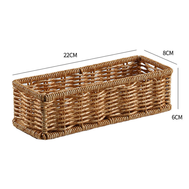 Rectangular Woven Organizer Basket Kalsten