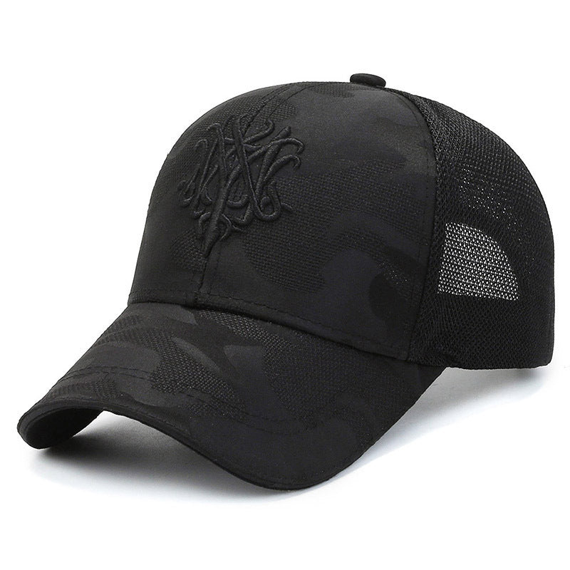Women's Sporty Trucker Cap with Breathable Mesh Back Kalsten