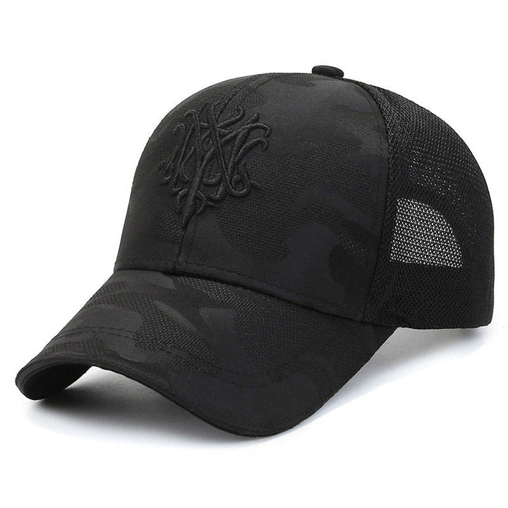 Women's Sporty Trucker Cap with Breathable Mesh Back Kalsten