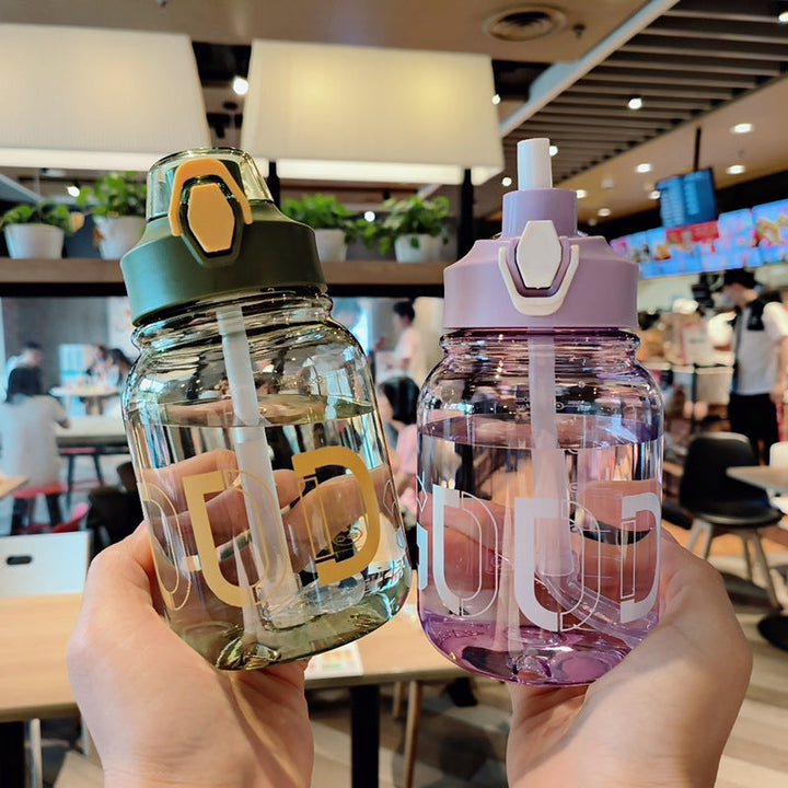 Ladies Ergonomic Water Bottle with Leak-Proof Lid Kalsten