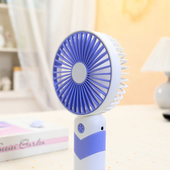 Ladies portable USB hand fan with flexible tilt Kalsten