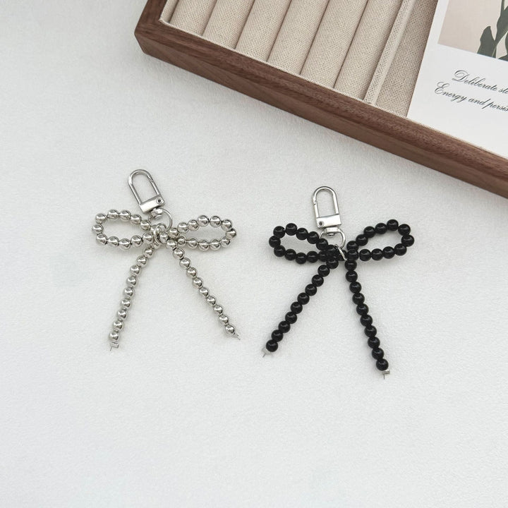 Elegant Pearl Bow Keychain Kalsten