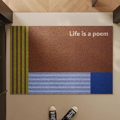 Inspirational Quote Doormat Acalora