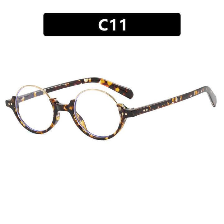 Women's round sunglasses with elegant plastic frame Kalsten