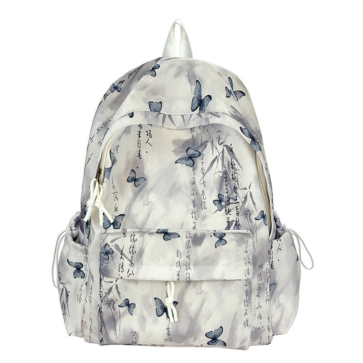 Artistic Butterfly Print Backpack Kalsten