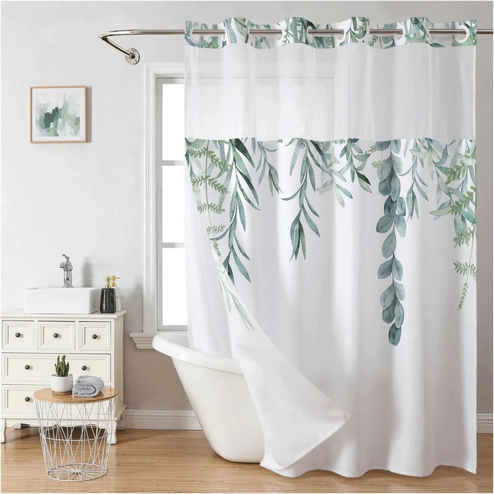 Artistic Floral Shower Curtain Kalsten