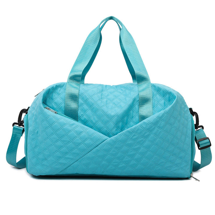 Sporty travel bag with elegant quilted pattern Kalsten