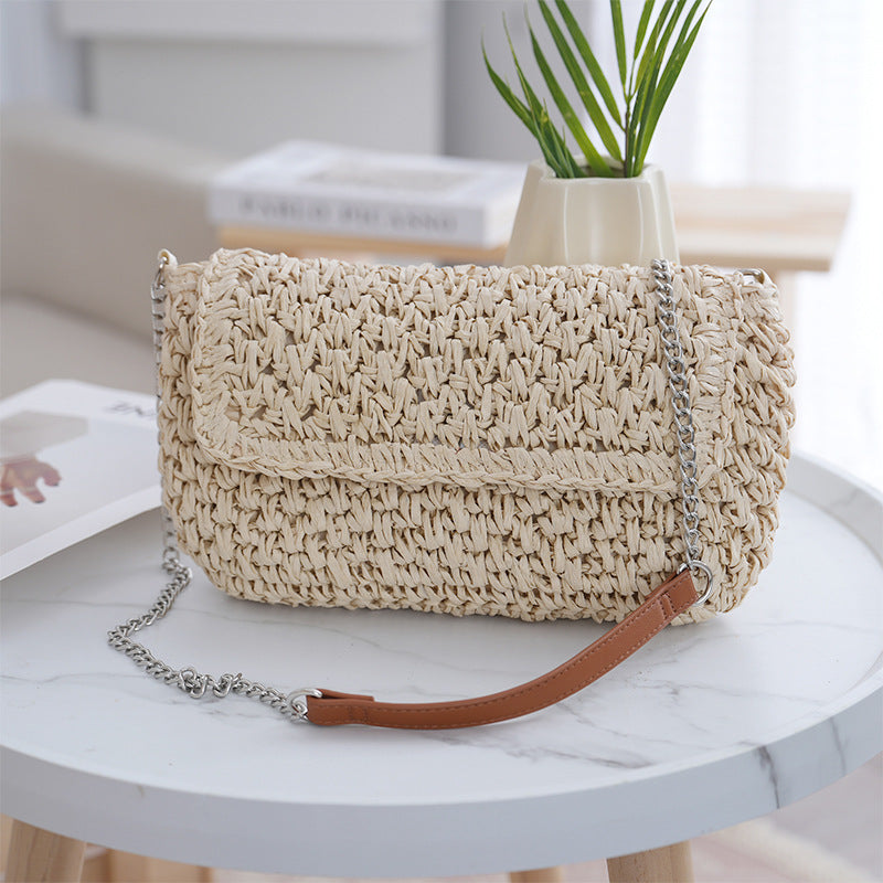 Handmade shoulder bag with metallic accents Kalsten