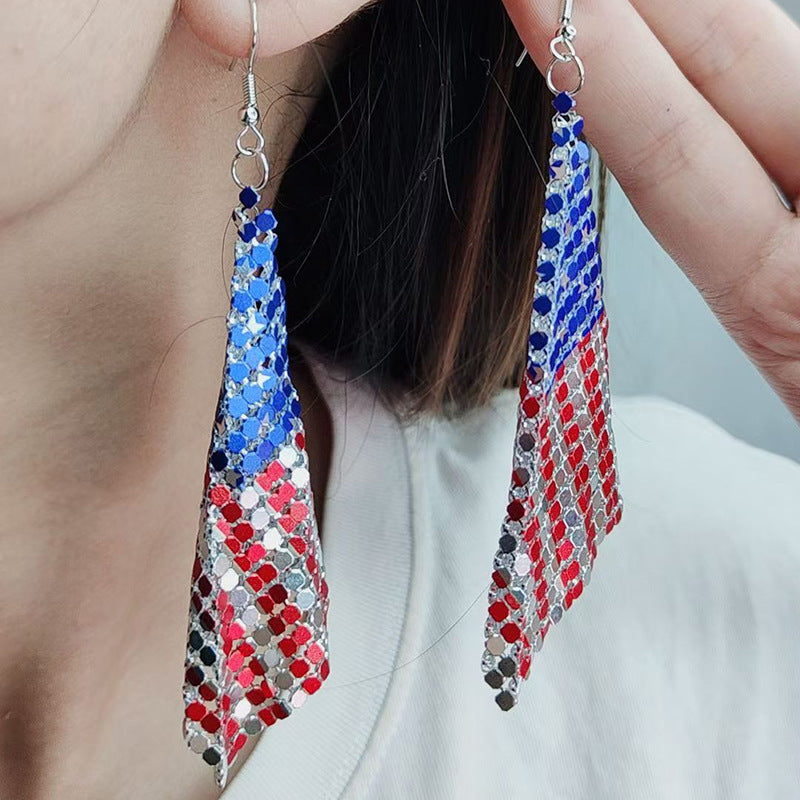 Women's nan statement hoops with large pearl beads and clip closure Kalsten