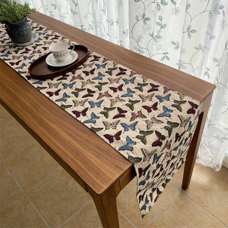 Butterfly Patterned Table Runner