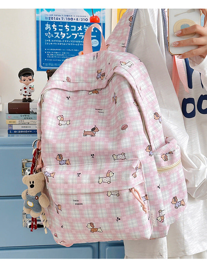 Dog-Themed Casual Backpack Kalsten