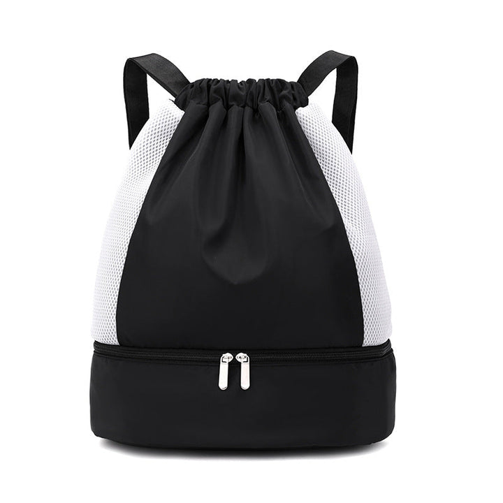 Sporty Mesh Backpack With Zipper Kalsten