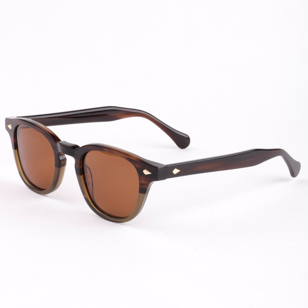 Women's sunglasses with exclusive geometry frame and polarized lenses Kalsten