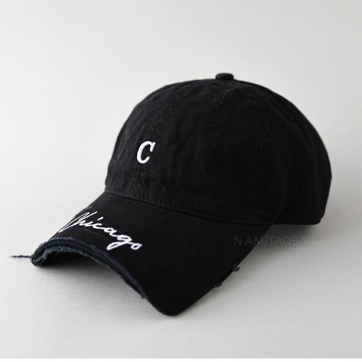 Women's Distressed Cotton Baseball Cap Kalsten 1784083462