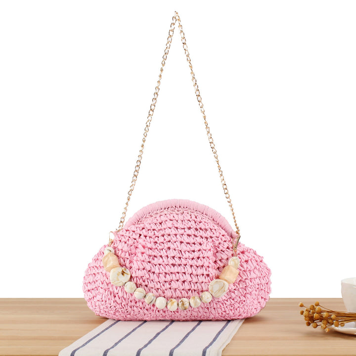Shoulder bag with decorative shell design Kalsten