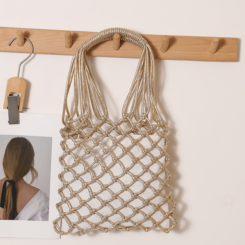 Elegant mesh tote bag with sturdy handles Kalsten
