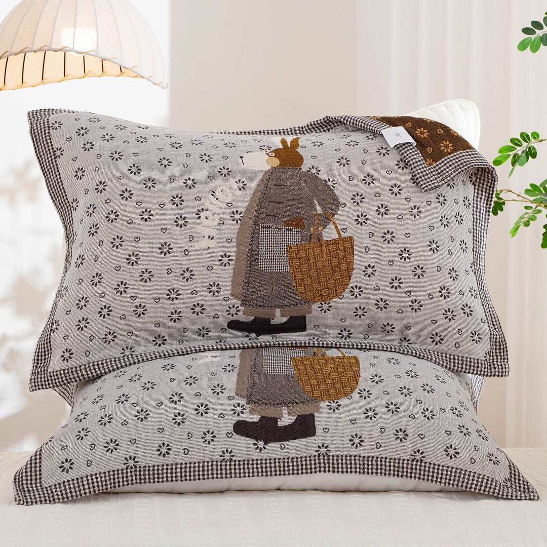 Women's pillowcase with cute dinosaur motif Kalsten