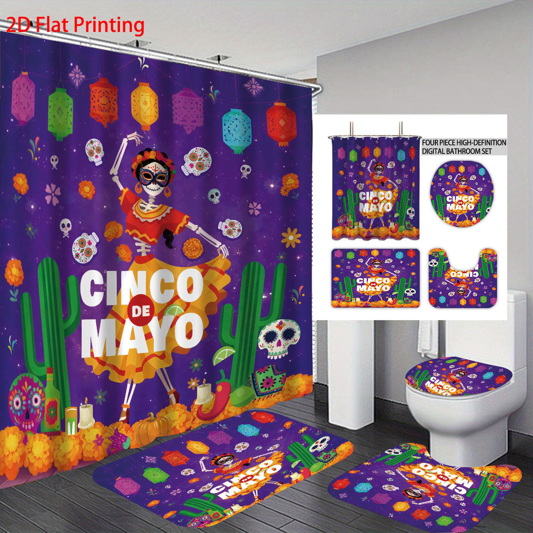 Cinco de Mayo-Themed Complete Bathroom Set Kalsten