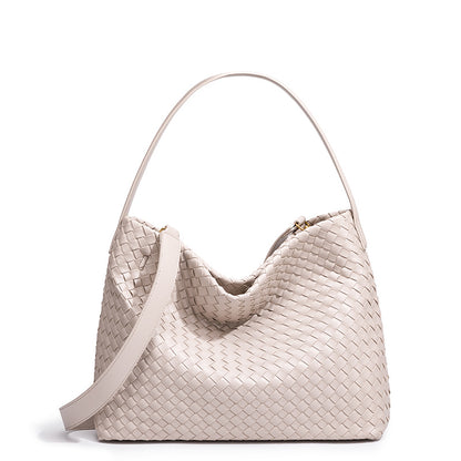 Textured Woven Hobo Bag Acalora