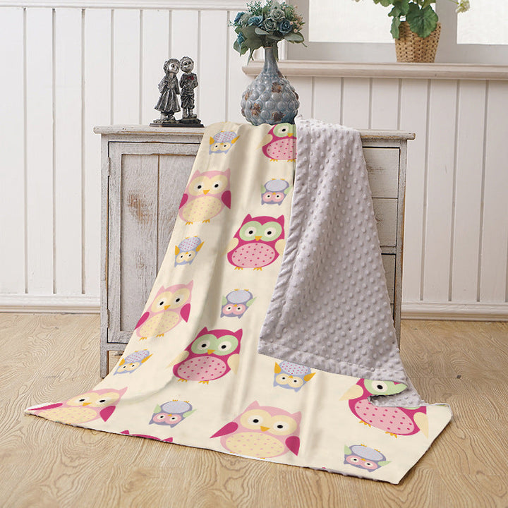 Women’s cuddly blanket in dinosaur design Kalsten