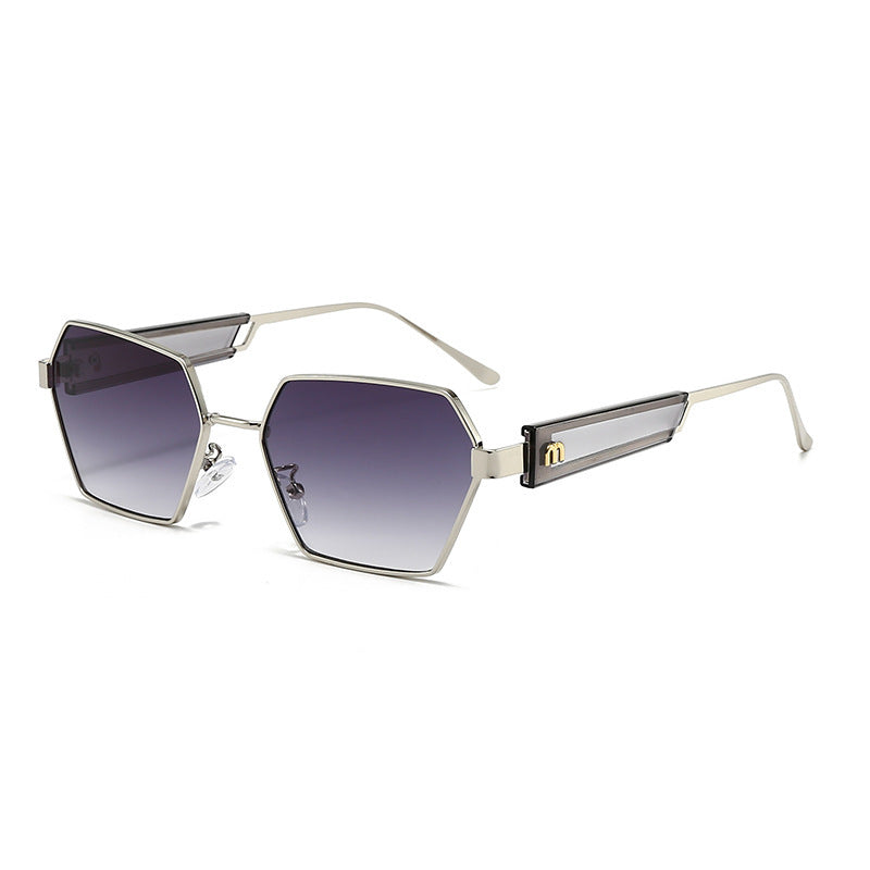 Women's Hexagon Sunglasses with Luxurious Metal Accents Kalsten